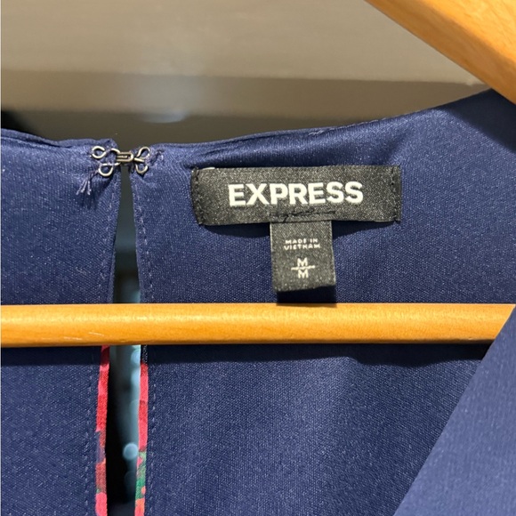 Gorgeous EUC V-neck express dress long sleeve - Picture 4 of 6